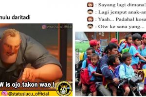 10 Meme lucu OTW ala orang Indonesia ini kocaknya bikin nyengir kesal