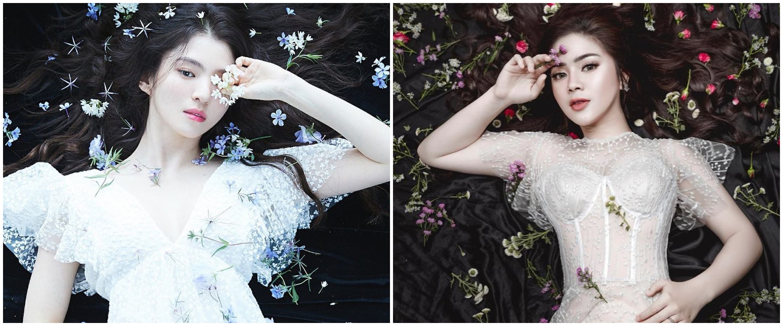 8 Momen pemotretan Felicya Angelista tiru gaya Han So-hee