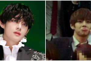 9 Potret lawas V BTS saat sekolah, aura bintangnya terpancar
