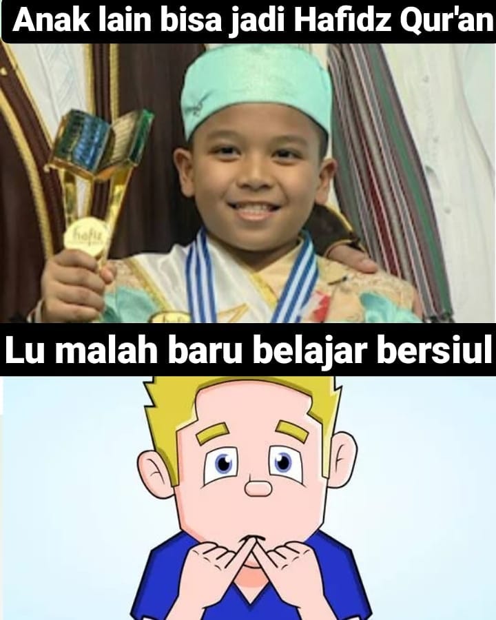 9 Meme aku vs prestasi anak lain, lucunya bikin senyum merenung