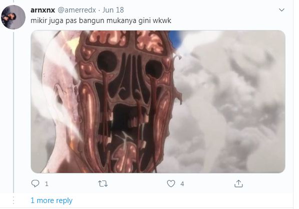 10 Cuitan balasan kerokan viral ini bikin senyum tipis