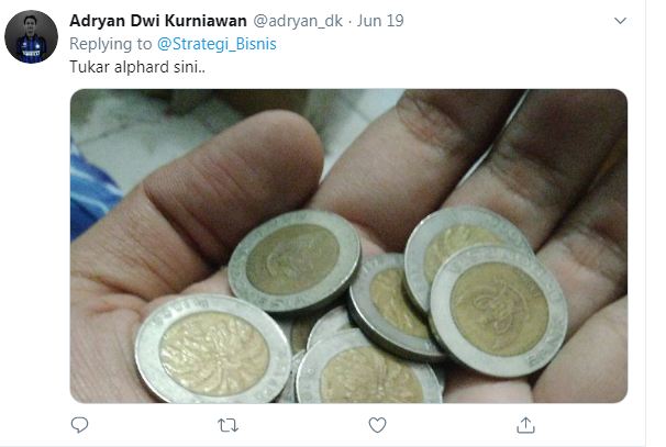 8 Cuitan lucu uang koin kelapa sawit ini bikin heran