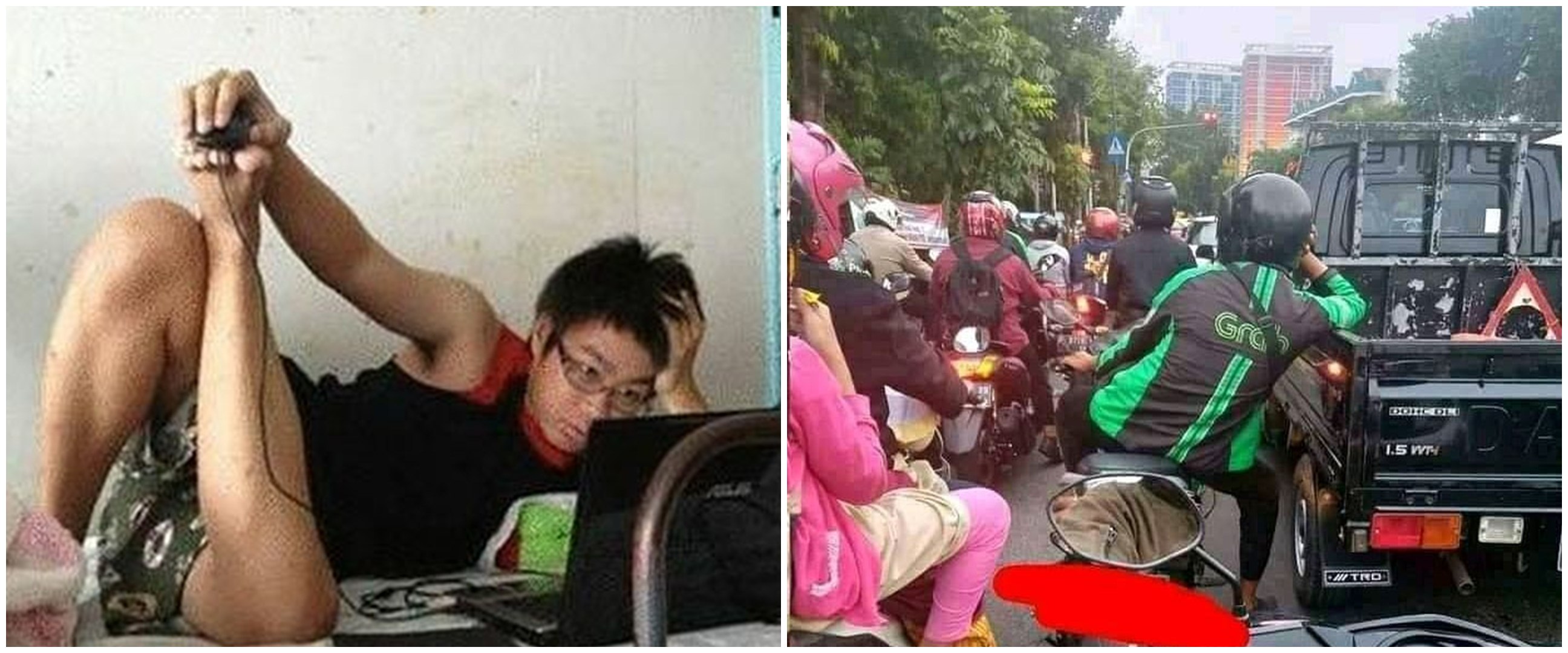 10 Momen lucu orang lagi malas kerja ini bikin tepuk jidat