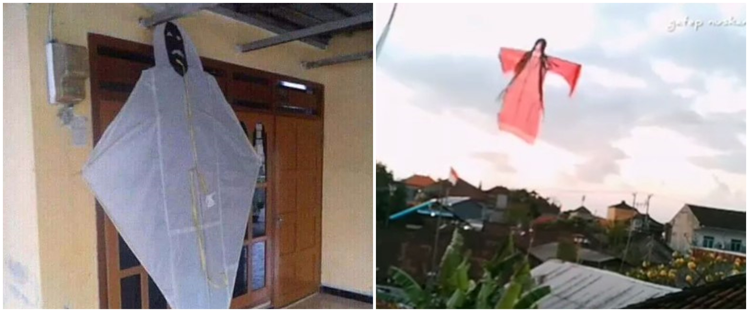 8 Bentuk layang-layang serem, desainnya bikin kaget