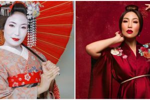 Beda dari biasanya, 8 potret Ayu Dewi makeup tebal ini manglingi