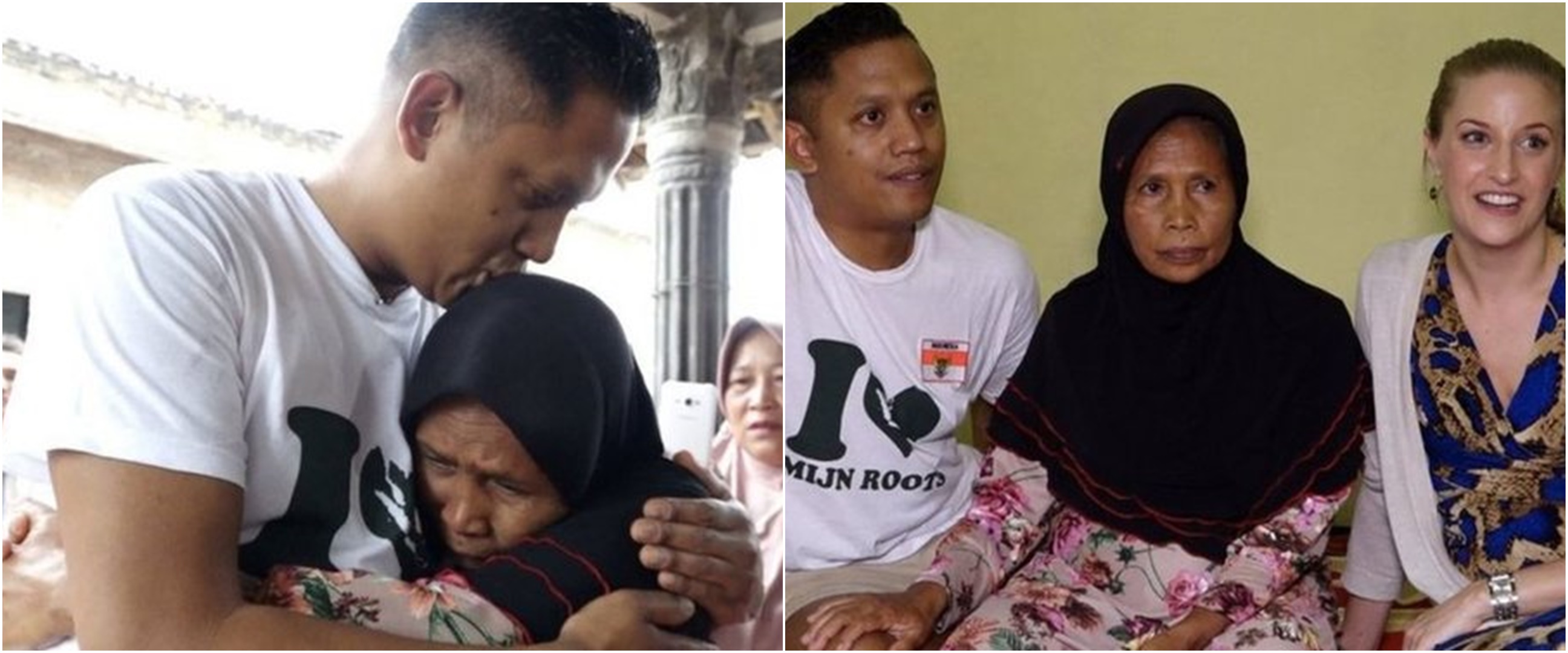 40 tahun terpisah, warga Belanda bertemu ibu kandung di Indonesia