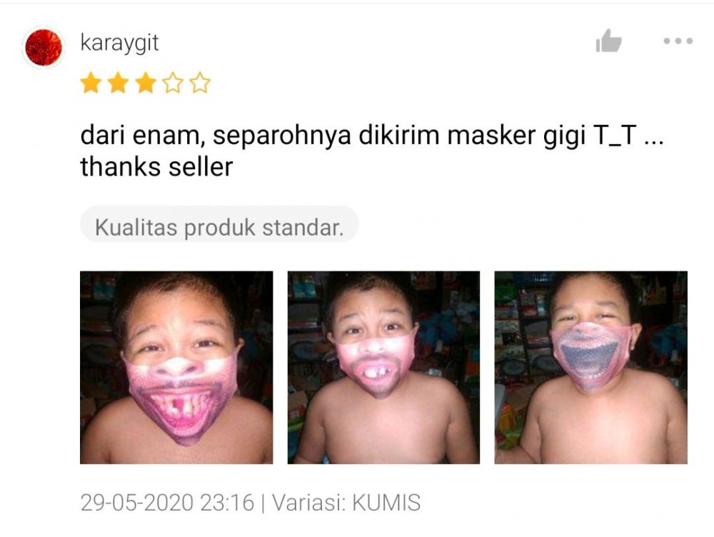 11 Kelakuan absurd cowok kasih penilaian di online shop, kocak