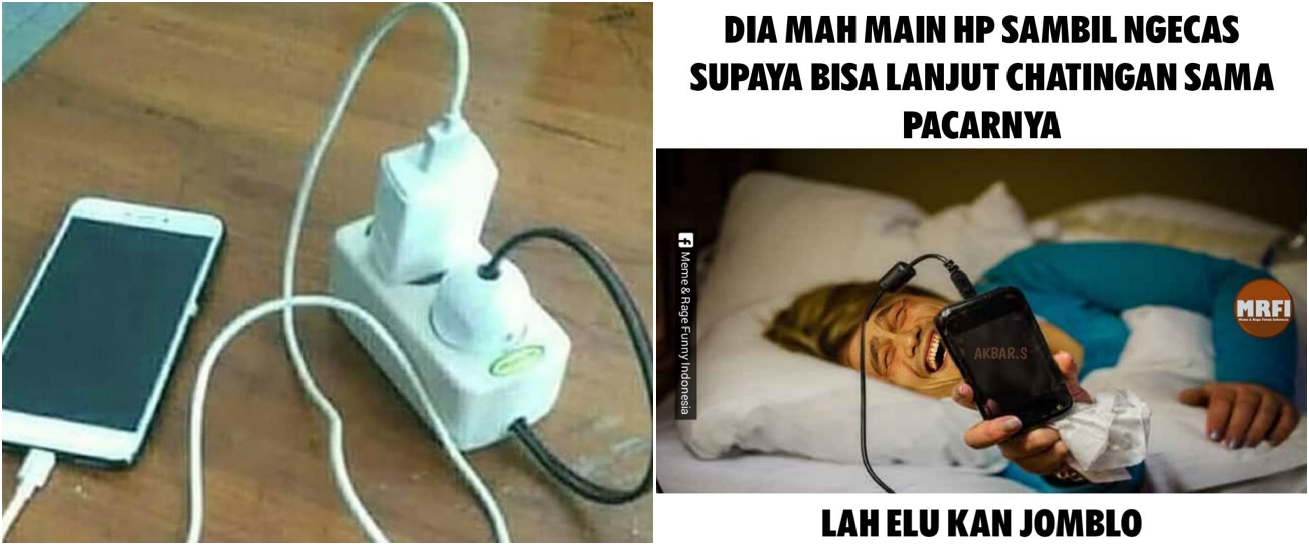 10 Meme ngecharge baterai HP ini bikin tepuk jidat
