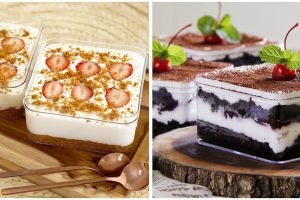 23 Resep dessert box kekinian, enak dan mudah dibuat