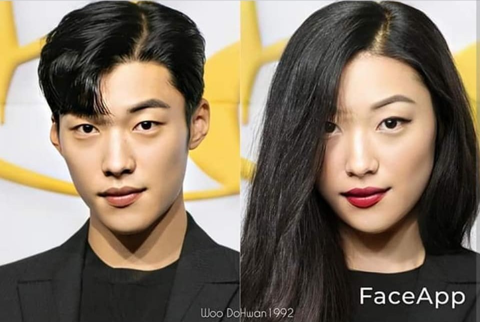 Editan foto 12 aktor Korea jadi wanita, Kim Soo-hyun manglingi