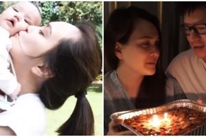 10 Momen bahagia Shandy Aulia ulang tahun pertama sebagai ibu