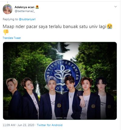 8 Aksi lucu warganet drop foto pacar, bikin K-Popers senyum kesal