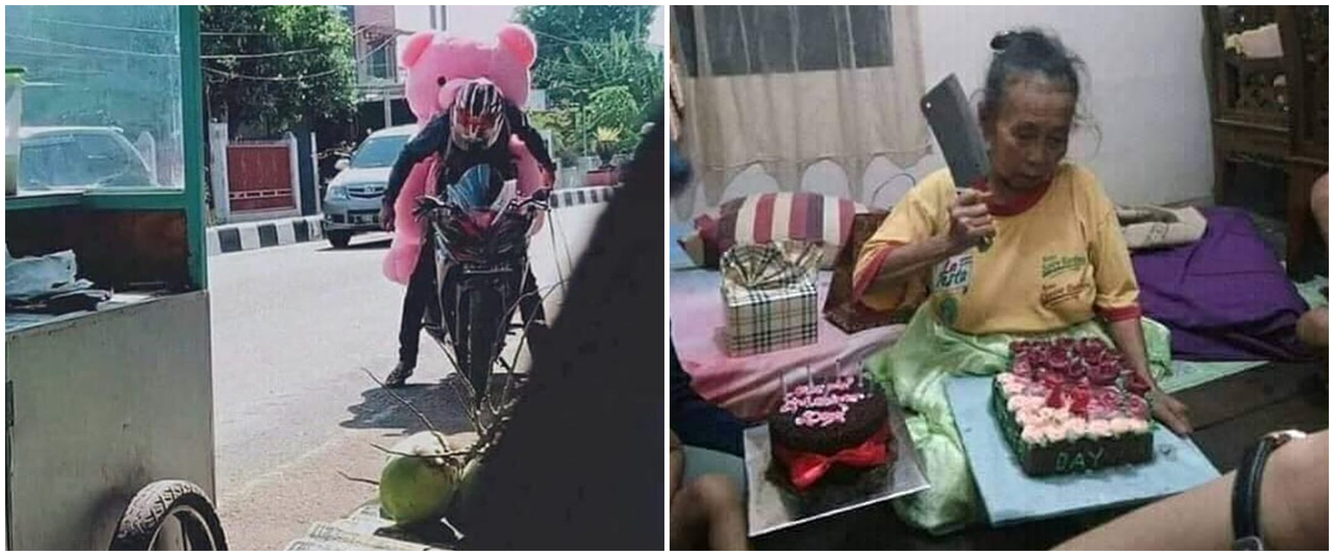 10 Momen absurd ngasih kejutan ini bikin senyum tipis