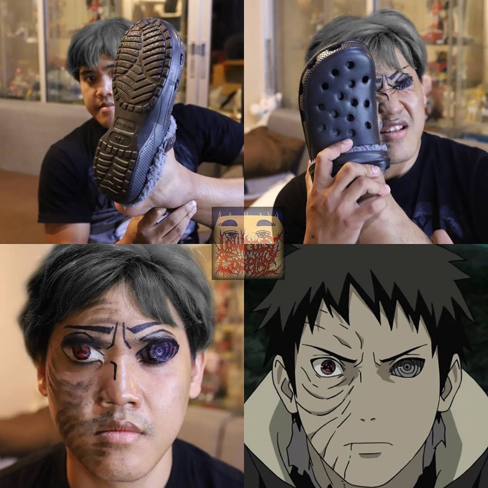 10 Cosplay low budget karakter cowok di anime, hasilnya kocak