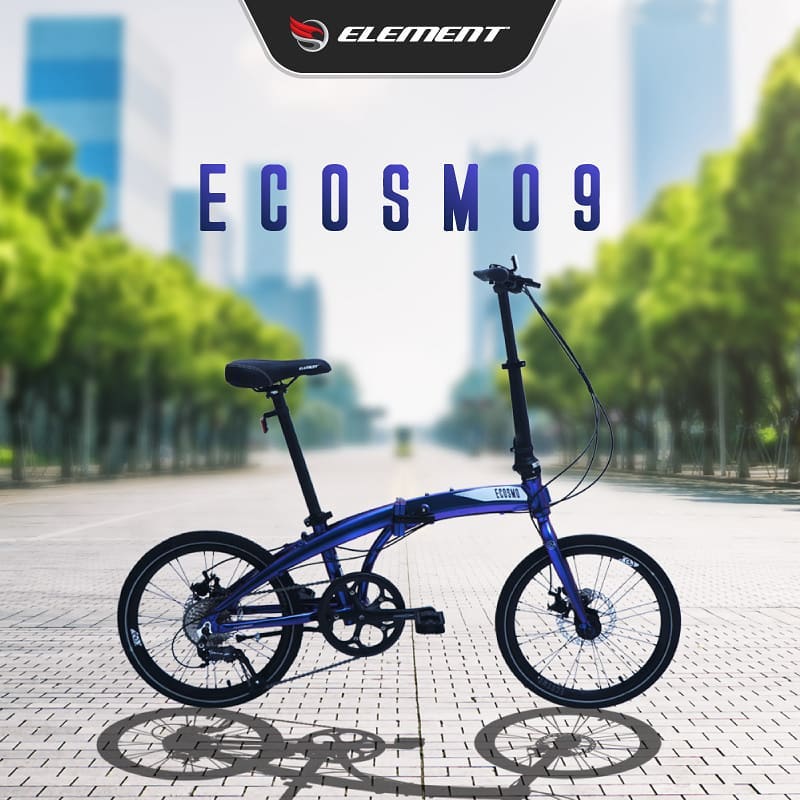 Harga sepeda Element Ecosmo 9 & spesifikasinya, simpel tanpa bagasi