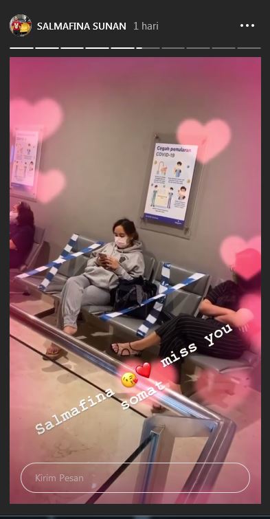 Dua organnya terinfeksi, ini 6 momen Salmafina jalani perawatan