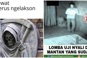9 Meme saat di tempat angker ini lucunya bikin gagal serem