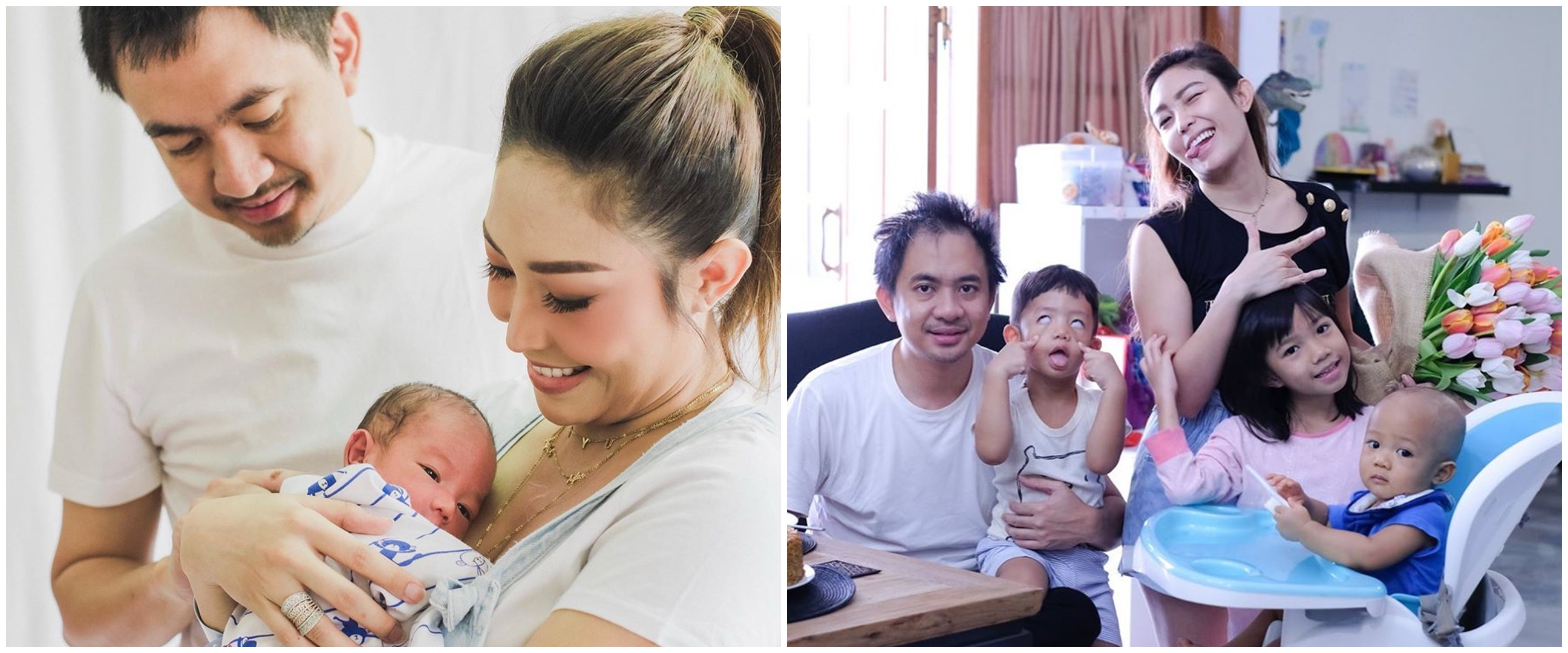 8 Momen perayaan ultah pernikahan Ayu Dewi & Regi, kuenya unik