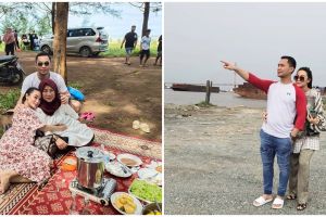 10 Potret aktivitas Zaskia Gotik pulang ke kampung halaman suami