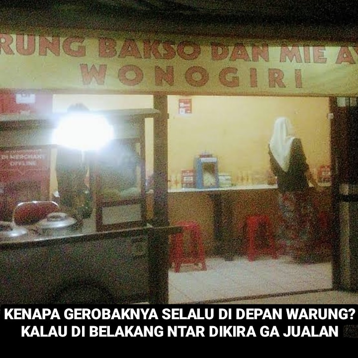 8 Meme beda warung makan tiap daerah ini unik dan tiada duanya