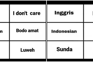 8 Meme beda bahasa Inggris dan daerah, singkat tapi kocak