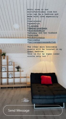 8 Penampakan rumah Mytha Lestari, desain interiornya Instagramable