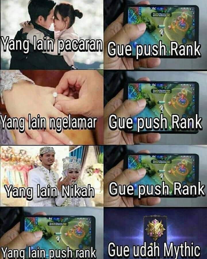 10 Meme push rank game ini bikin ketawa ngenes