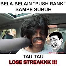 10 Meme push rank game ini bikin ketawa ngenes