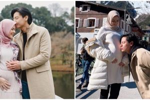 8 Beda gaya pemotretan maternity Cut Meyriska dalam berbagai tema