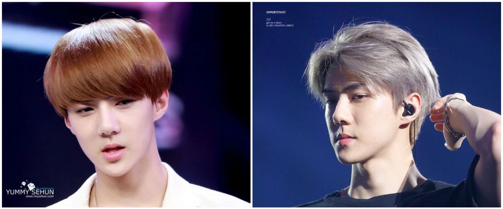 9 Transformasi personel idol K-Pop awal debut vs sekarang