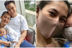 Potret anak 8 seleb pakai masker saat pandemi, ada baru usia 5 bulan