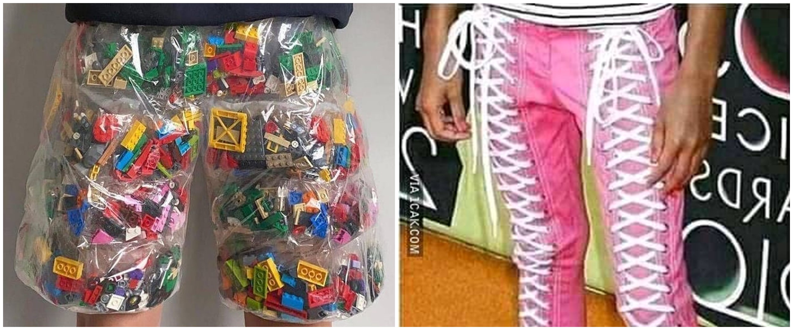 10 Ide kreatif desain celana ini absurdnya bikin tepuk jidat