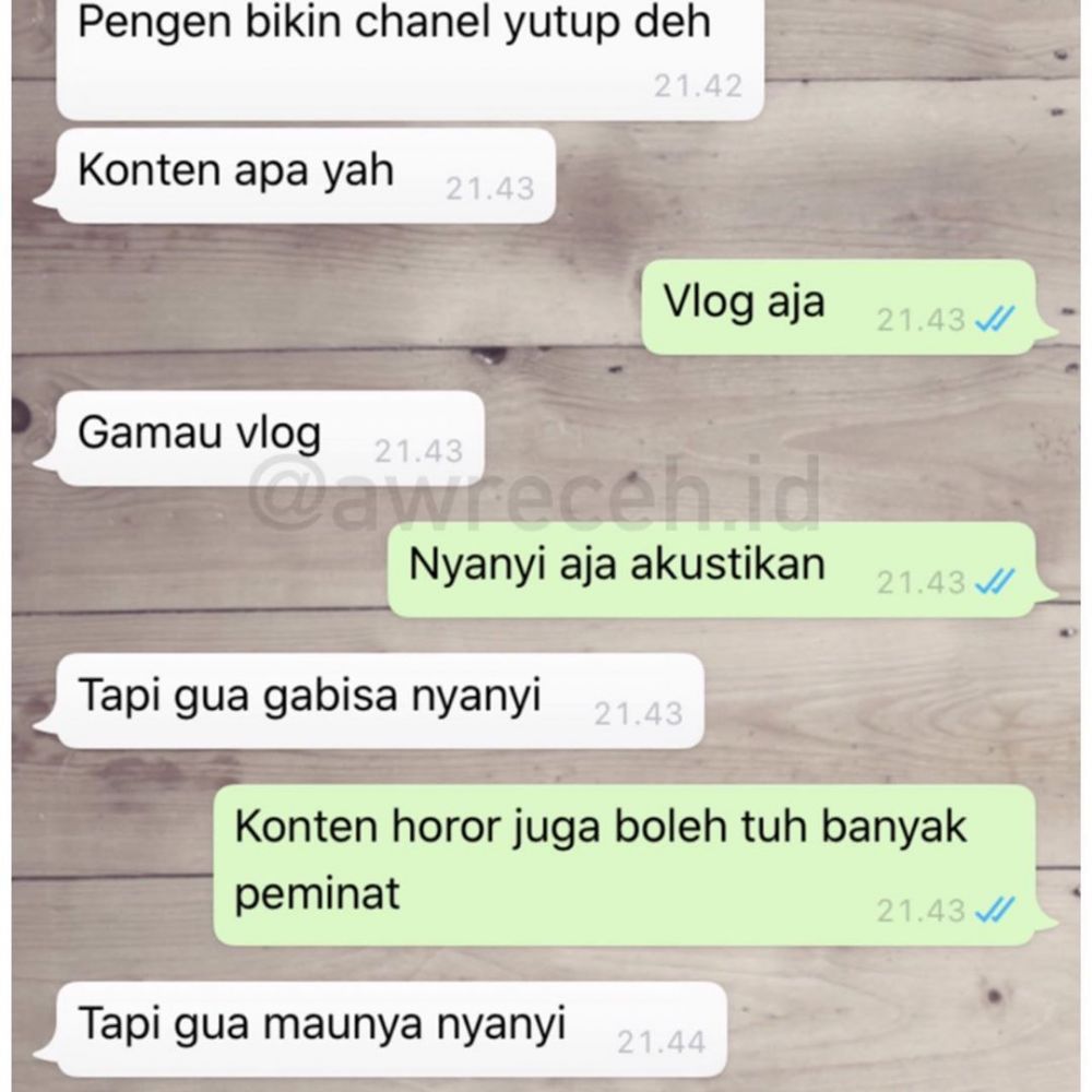 10 Chat lucu teman ngasih saran ini endingnya kocak abis
