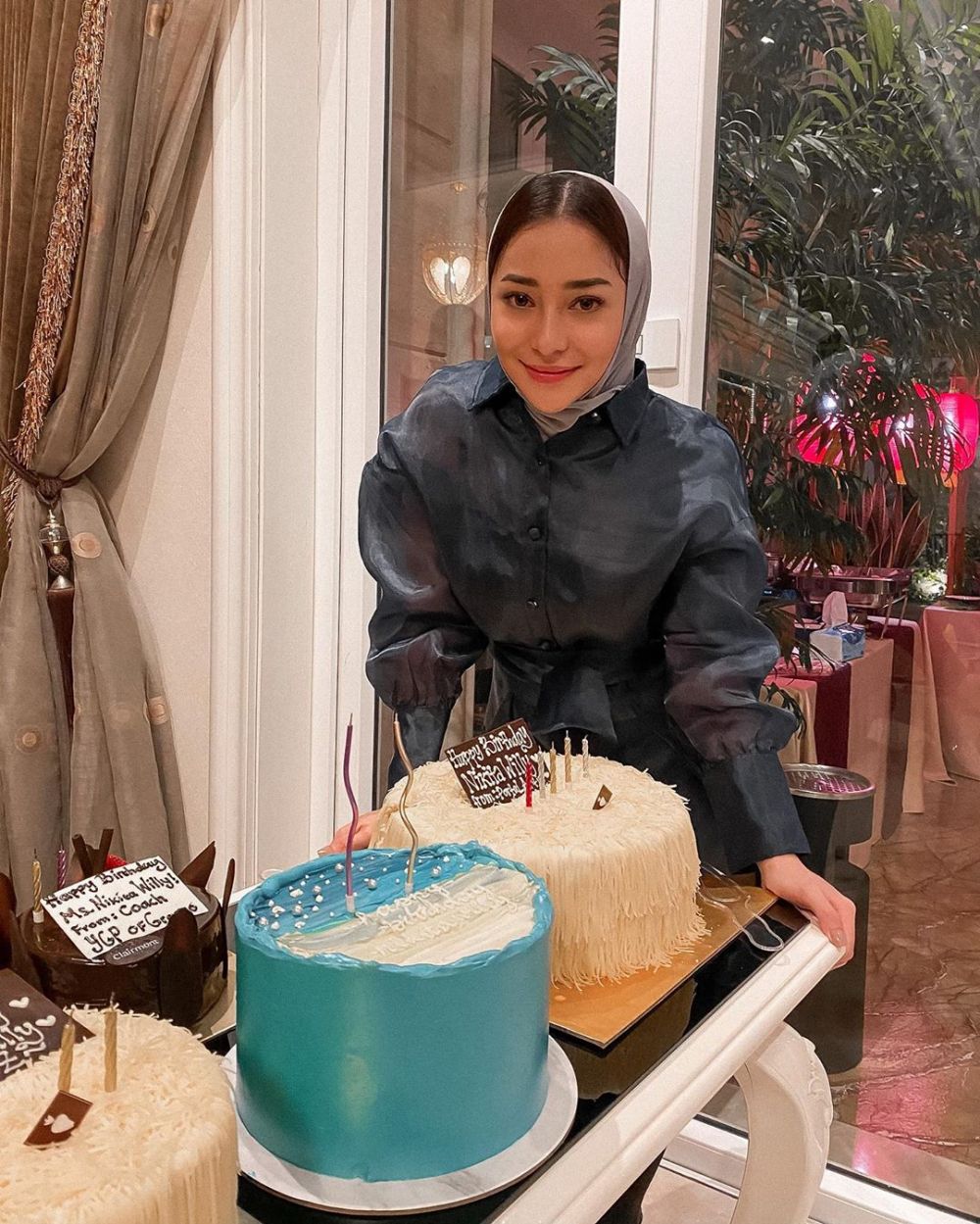 9 Momen pesta ultah Nikita Willy ke-26, penampilan jadi sorotan