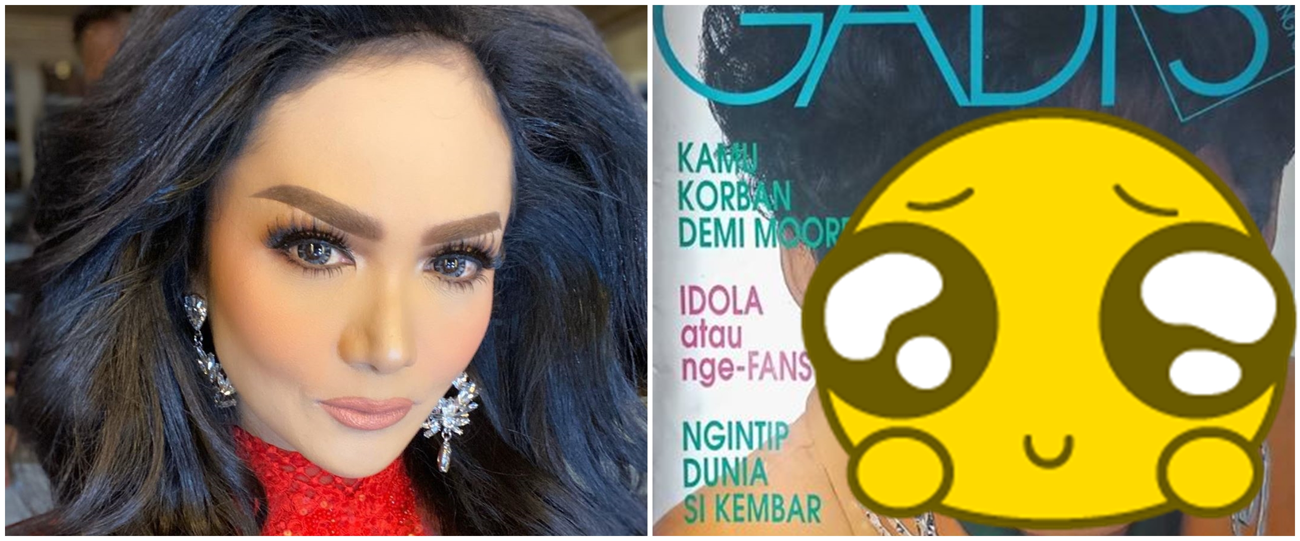 Potret 7 diva jadi sampul majalah jadul, Krisdayanti curi perhatian