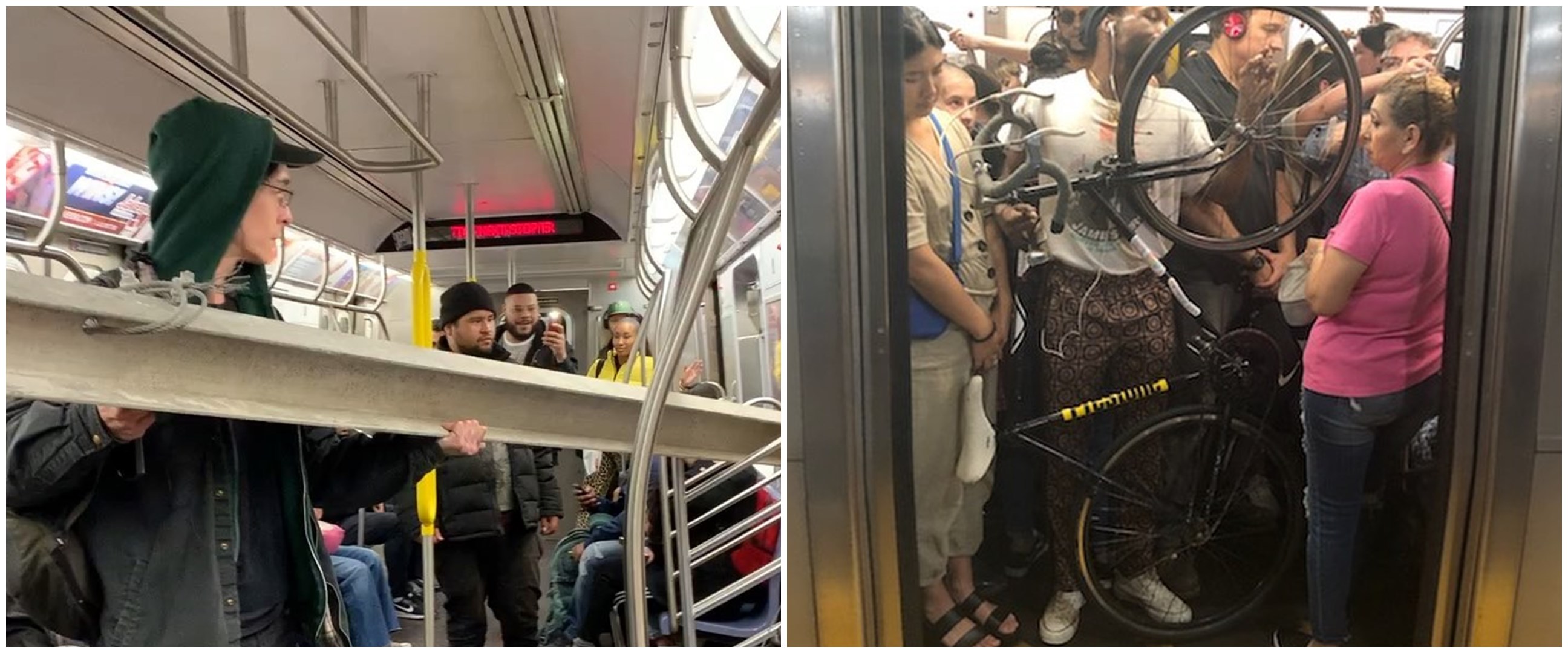 10 Barang bawaan penumpang kereta ini kebangetan, repot abis