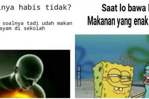 10 Meme bekal makanan ini lucunya bikin lapar hilang
