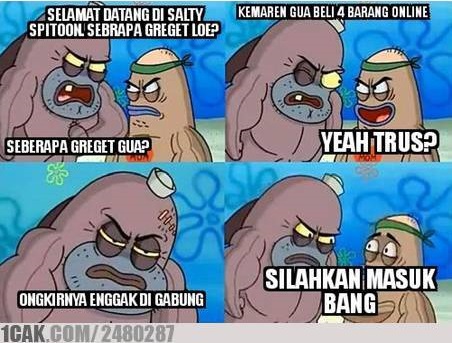10 Meme ongkos kirim di online shop ini bikin pembeli cengar-cengir