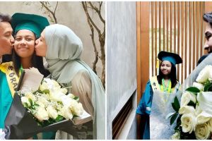 8 Momen wisuda anak Agus Kuncoro, dirayakan dengan joget TikTok