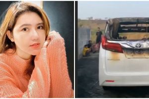 3 Selebriti ini mobilnya terbakar, terbaru Alphard Via Vallen