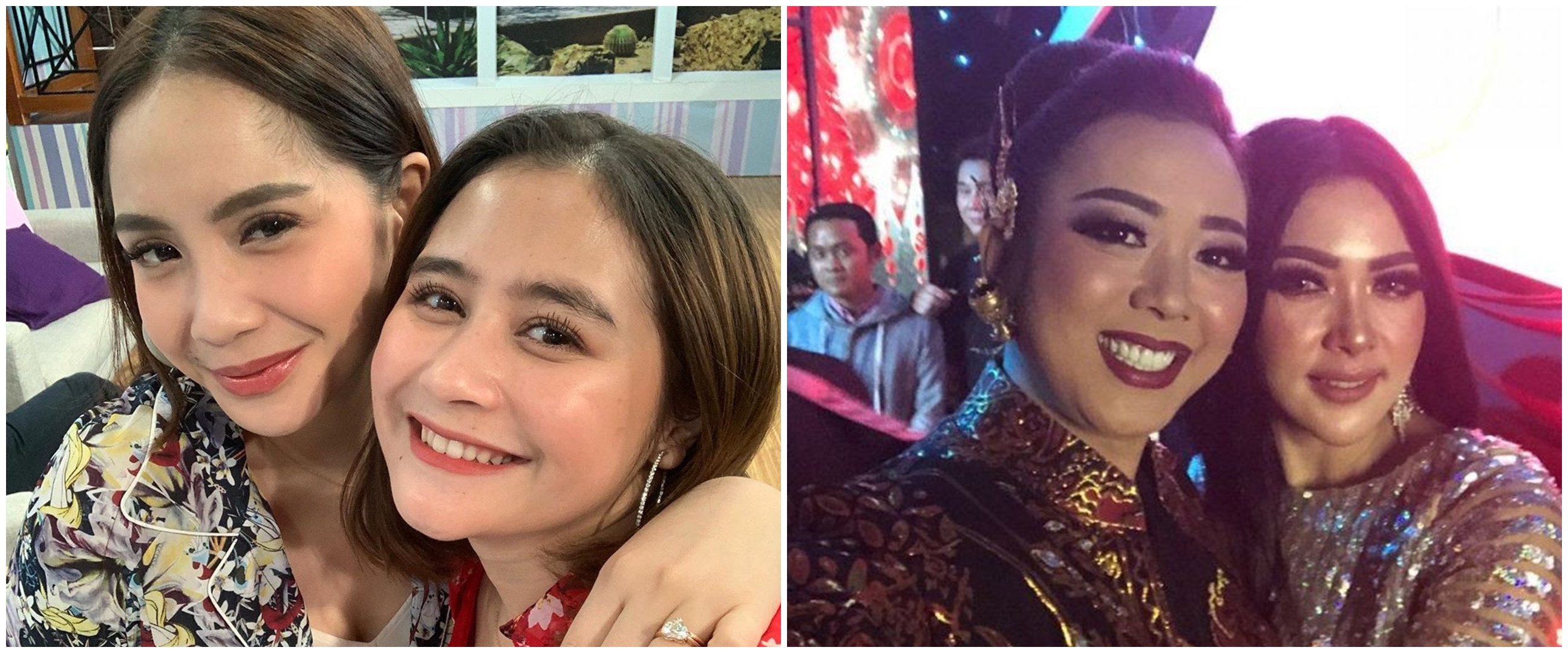 Bukan saudara, 9 pasang seleb cantik ini parasnya mirip pol