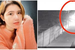 Video detik-detik mobil Via Vallen terbakar dari rekaman CCTV