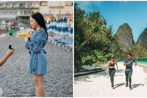 9 Momen Indra Priawan dan Nikita Willy saat liburan bareng