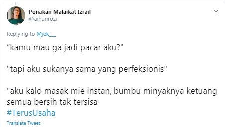 10 Cuitan lucu #TerusUsaha bikin jomblo pantang menyerah