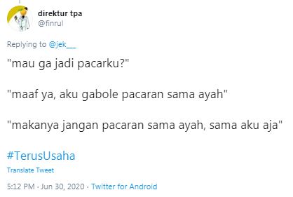 10 Cuitan lucu #TerusUsaha bikin jomblo pantang menyerah
