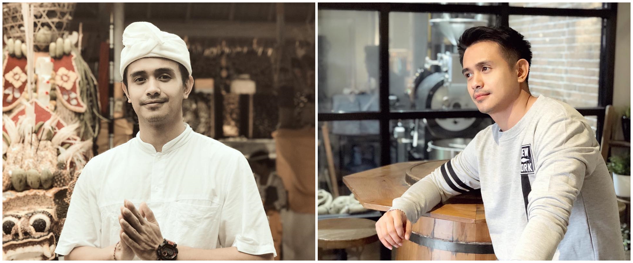 7 Potret Ajun Perwira kenakan baju adat Bali, memesona