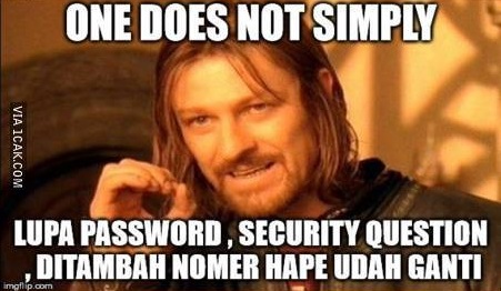 10 Meme lupa password media sosial, lucunya bikin senyum kesal