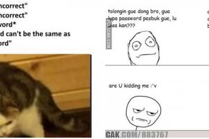 10 Meme lupa password media sosial, lucunya bikin senyum kesal