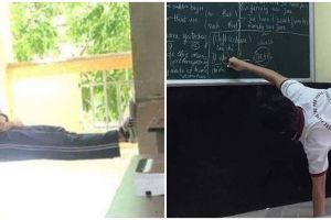 10 Momen lucu siswa terlalu santai di sekolah ini kocak abis