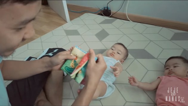 11 Momen Syahnaz urus si kembar tanpa babysitter, sempat panik